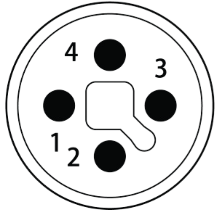 T-Coded 4-Pin — diagram 1
