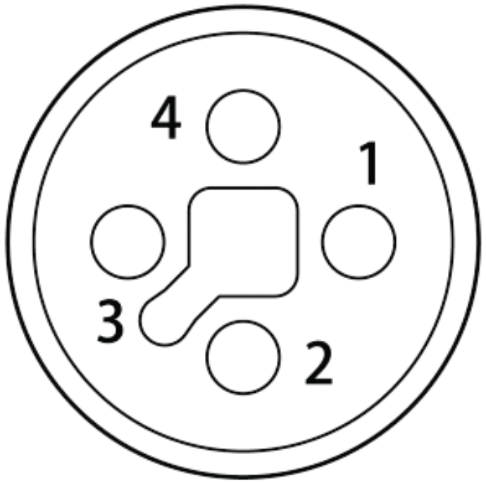 T-Coded 4-Pin — diagram 2